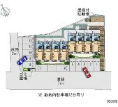 ★手数料０円★久留米市津福本町　月極駐車場（LP）